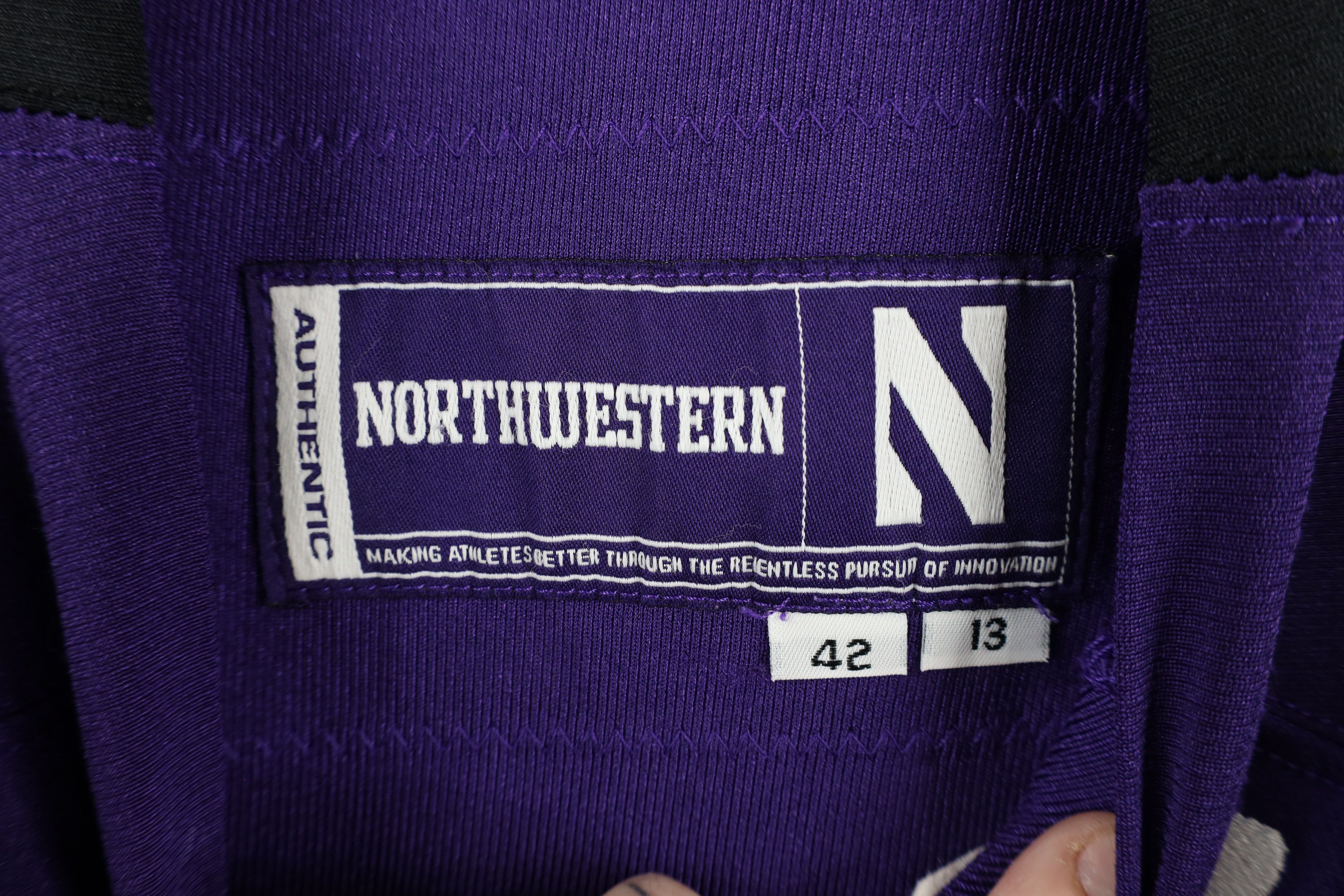 Under Armour × Vintage Under Armour Game Jimmy Hall Northwestern University Jersey Size US L / EU 52-54 / 3 - 10 Thumbnail