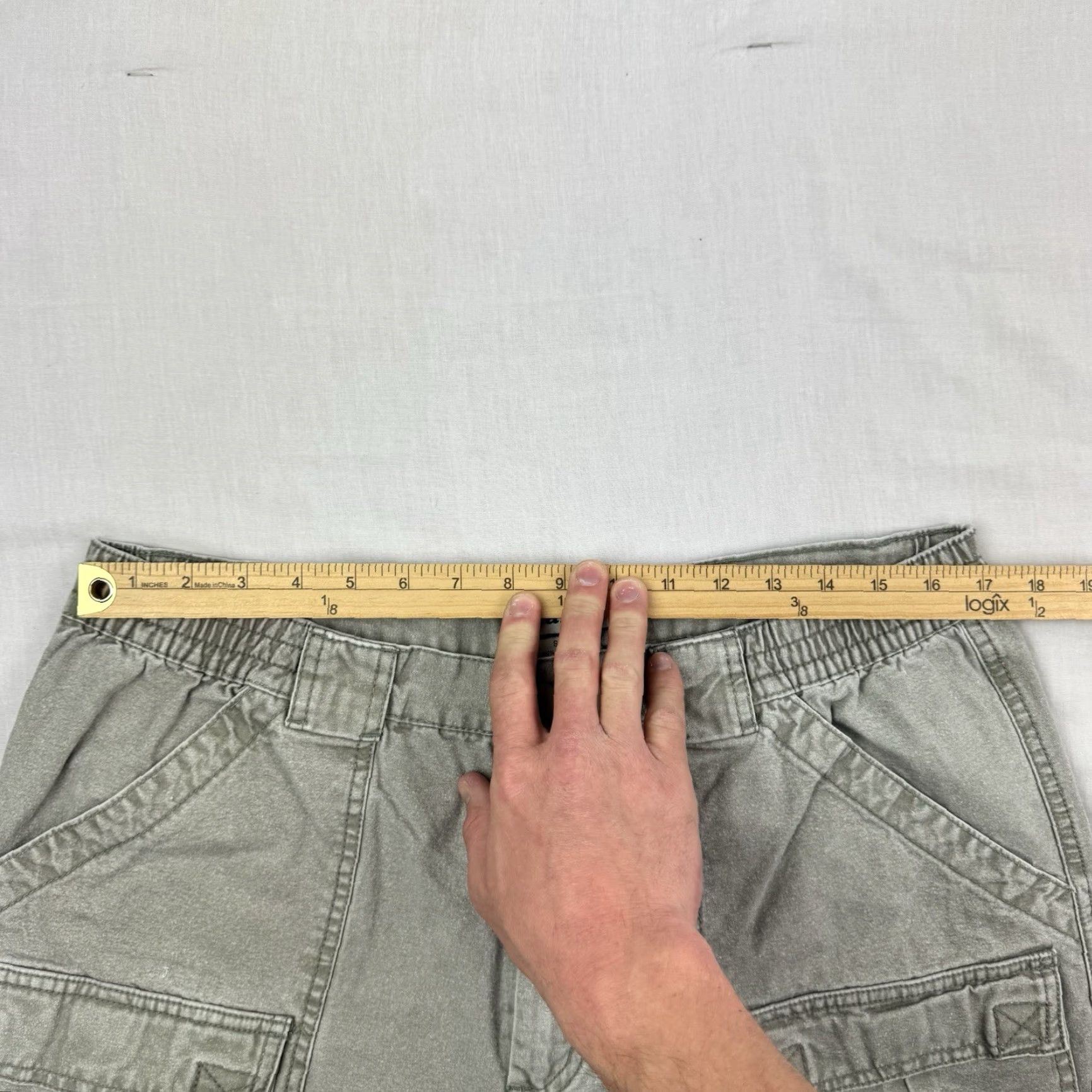 Vintage VINTAGE Talos Cargo Shorts Men 38 Gray 90s Outdoor Safari Hunting Fishing Nature Casual Workwear Travel Size US 38 / EU 54 - 5 Thumbnail
