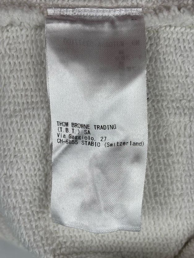 Thom Browne Thom Loopback Center Back Stripe Crewneck Pullover Size US M / EU 48-50 / 2 - 17 Thumbnail