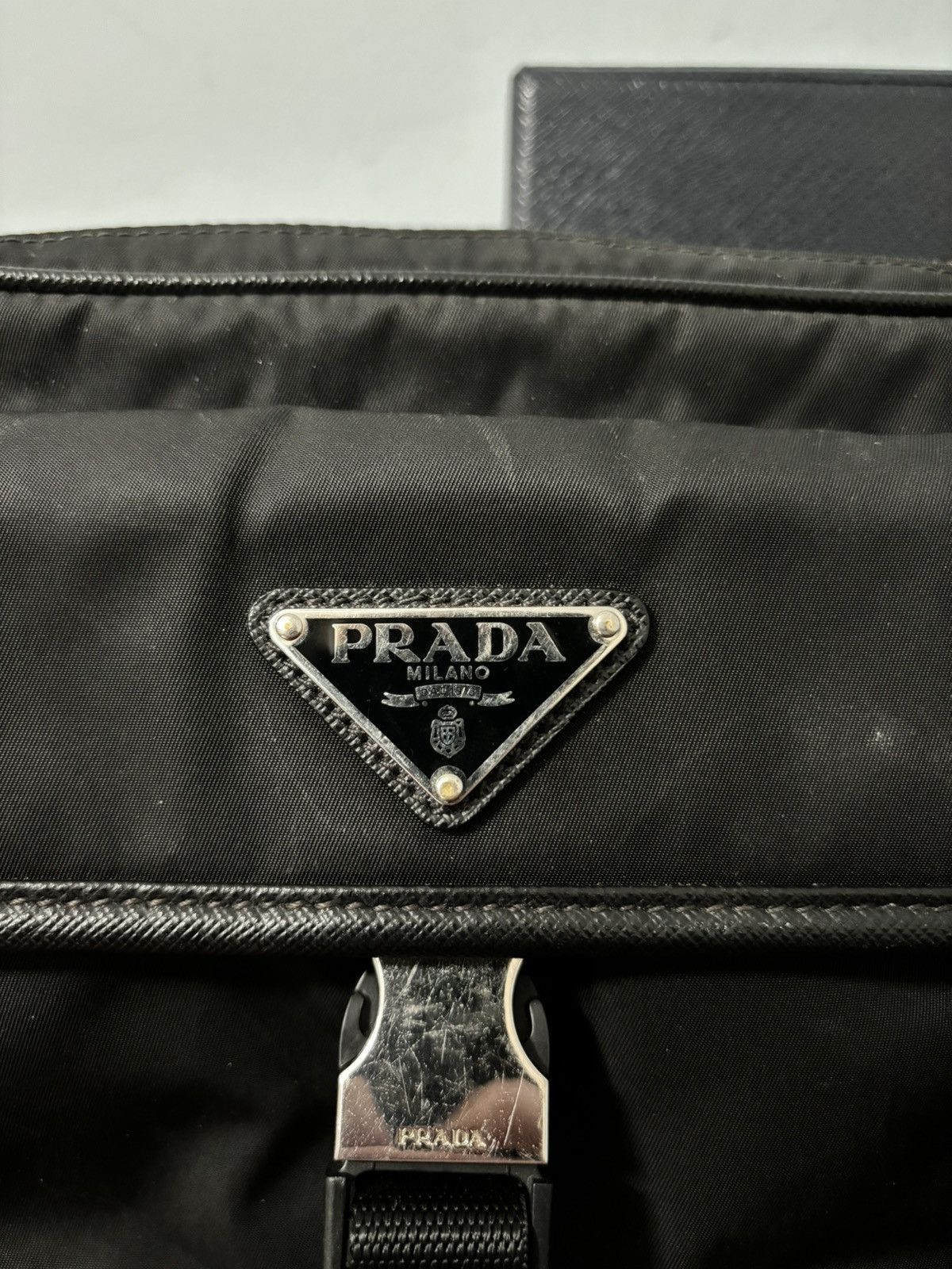 Prada Prada Re Nylon Pouch Crossbody Bag Size ONE SIZE - 3 Thumbnail