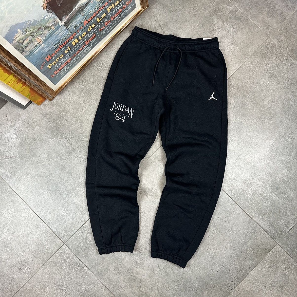 Jordan Brand × Nike Nike Air Jordan 23 jogger pants S black streetwear Size US 30 / EU 46 - 1 Thumbnail