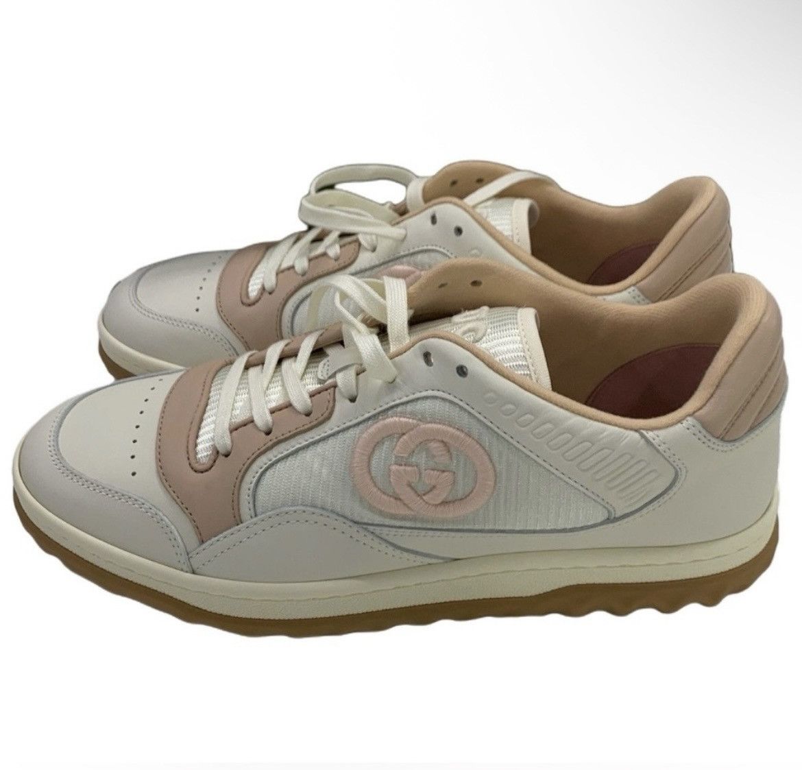 Gucci Gucci MAC80 Low Top Leather Skateboard Sneakers Size US 10.5 / IT 40.5 - 2 Thumbnail