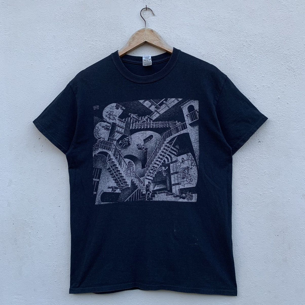 Arts & Science × Vintage Vintage MC ESHER ART DESIGN T-shirt Size US M / EU 48-50 / 2 - 1 Thumbnail