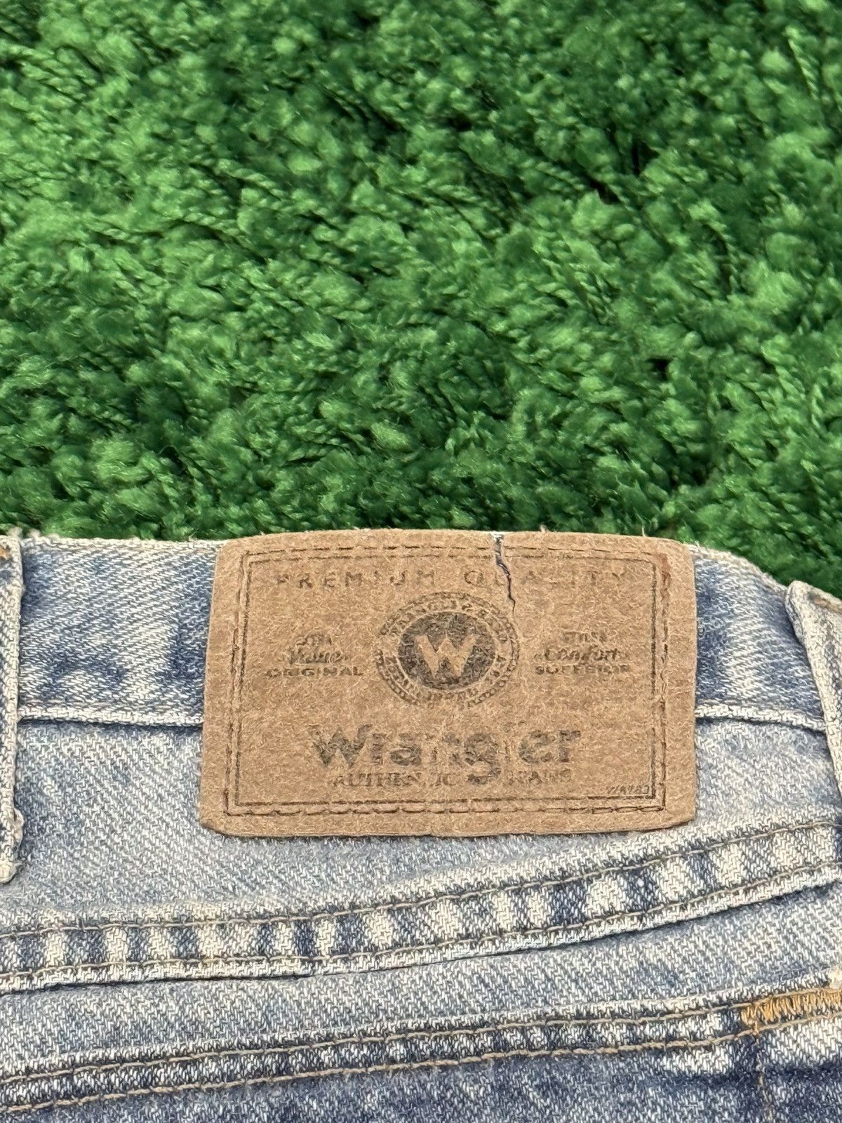 Wrangler Wrangler Distressed 5 Pocket Denim Jean Short Jorts Sz. 38 Size US 38 / EU 54 - 7 Thumbnail