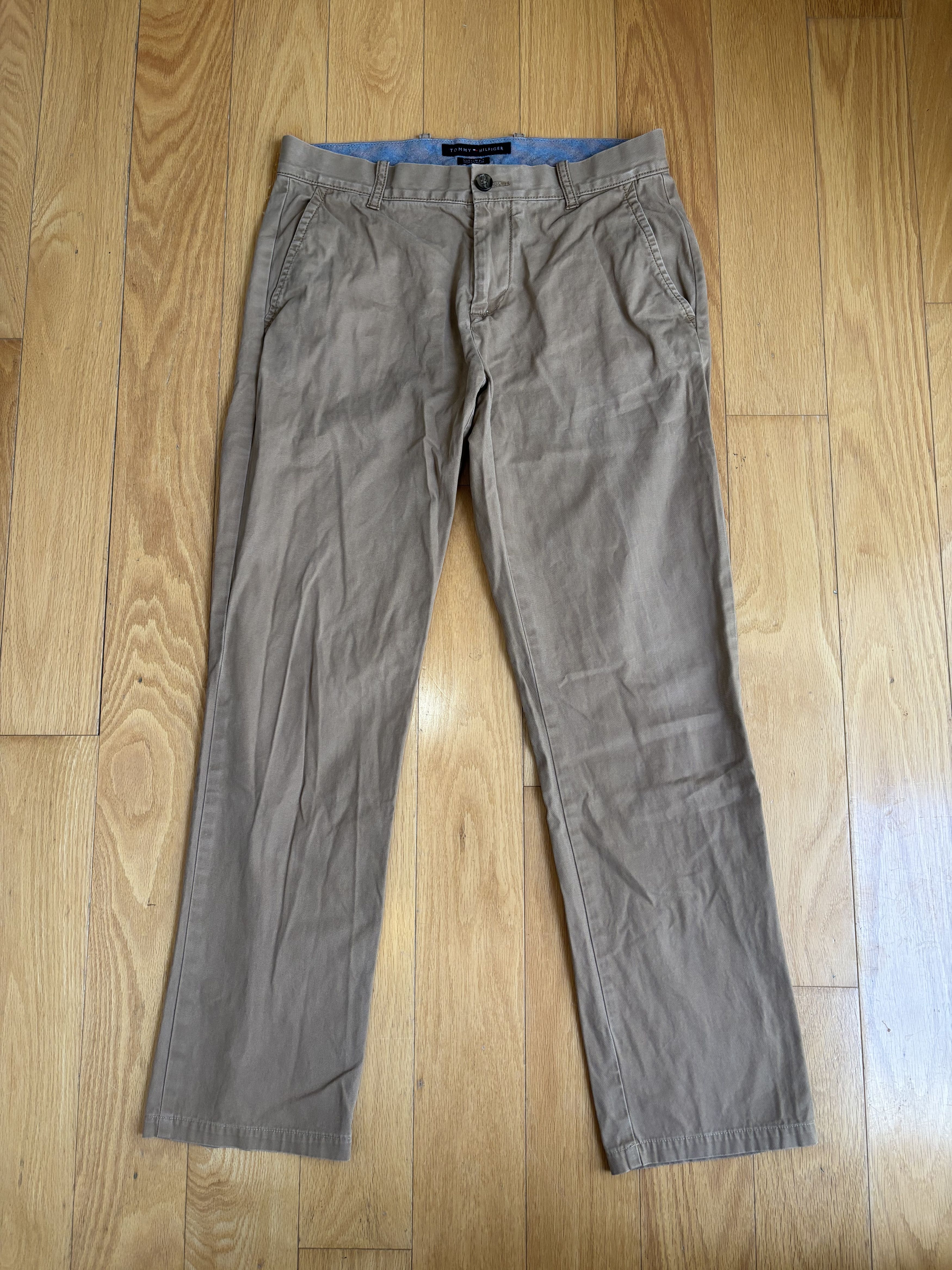 Tommy Hilfiger Tommy Hilfiger Custom Fit Chinos 30/32 Size US 30 / EU 46 - 1 Thumbnail