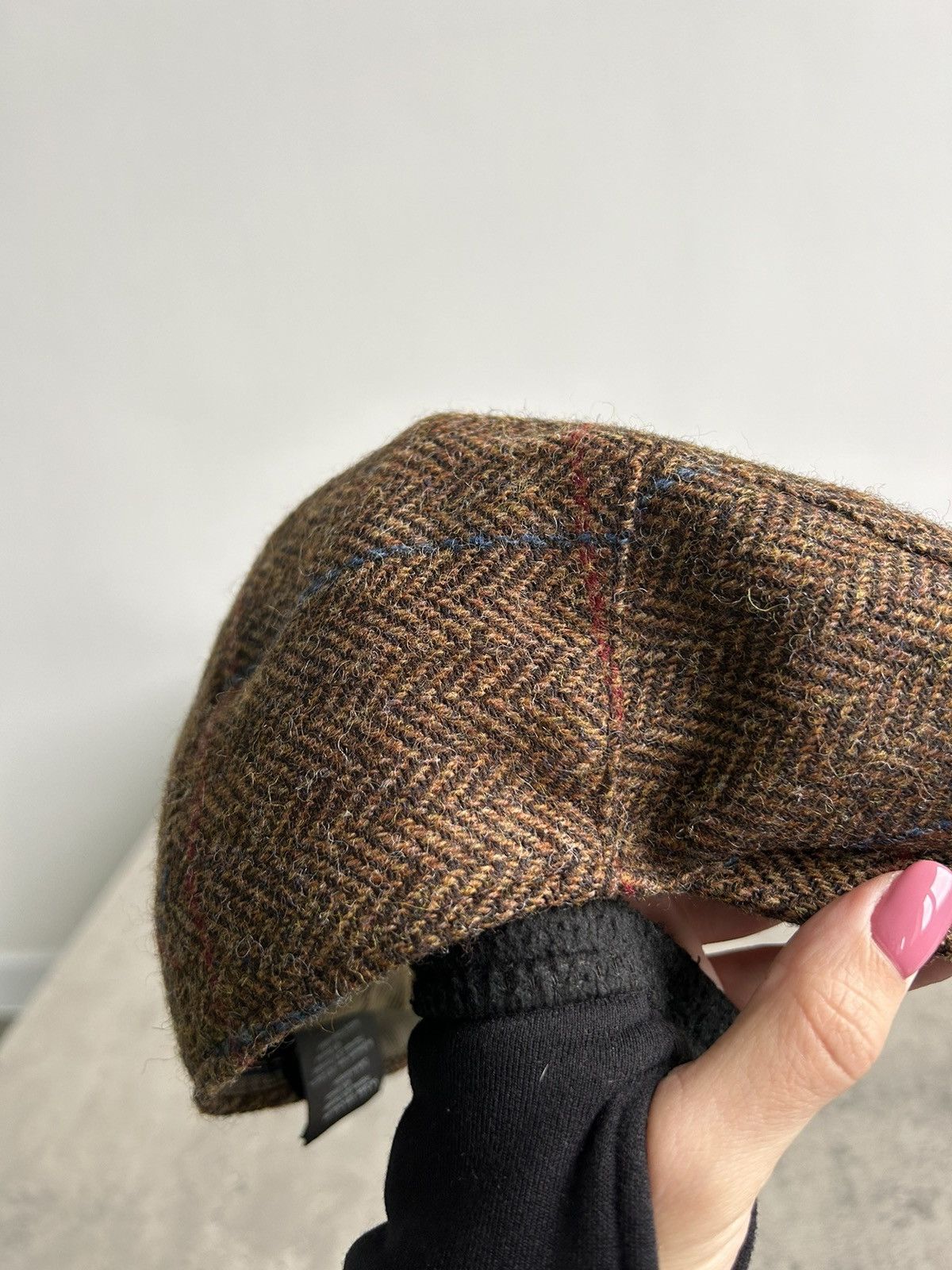 Barbour × Vintage Barbour Wool Hat Size ONE SIZE - 8 Thumbnail