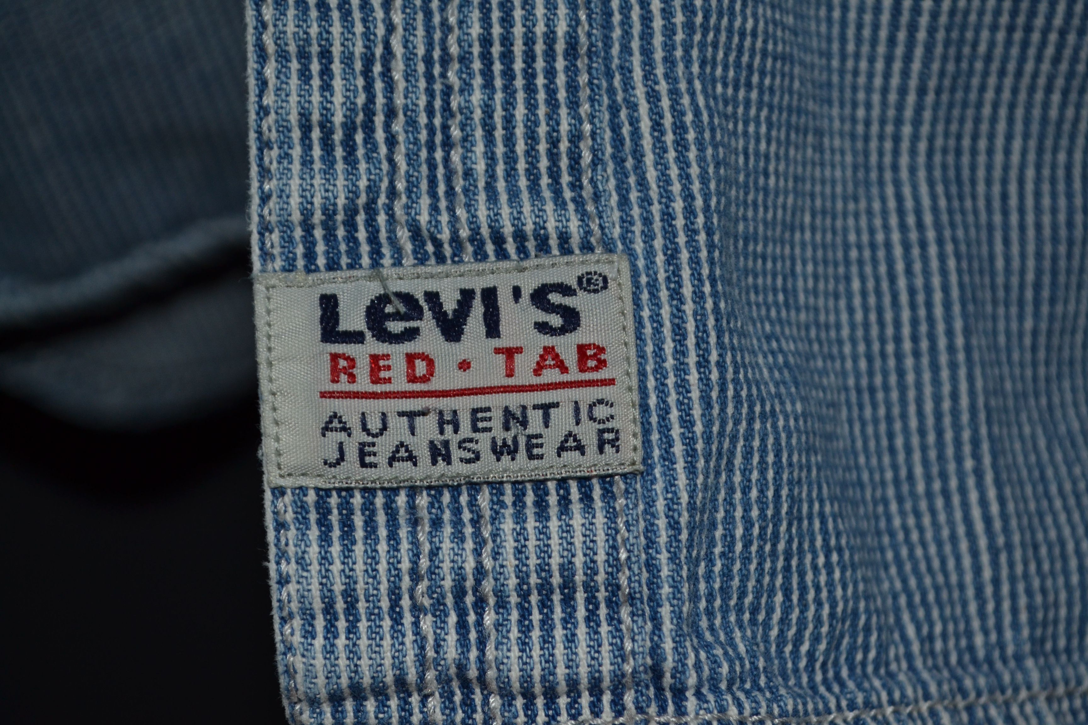 Levi's Levi's Vintage 1990s Shirt Striped XL Oversized Size US XL / EU 56 / 4 - 7 Thumbnail