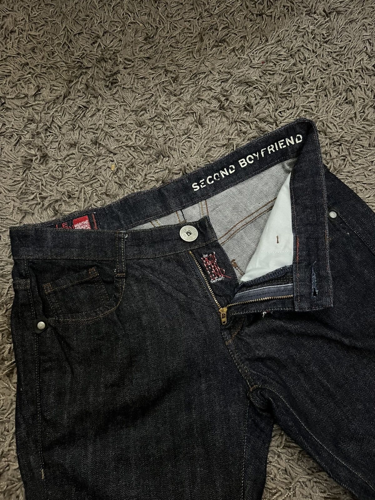 Marithe + Francois Girbaud 2000s boyfriend series crop jeans #H3 Size 32" / US 10 / IT 46 - 5 Thumbnail