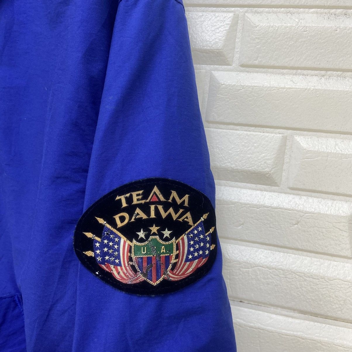 DAIWA Team Daiwa US Flag Gear For Sports Bomber Style Jacket Size US S / EU 44-46 / 1 - 11 Thumbnail