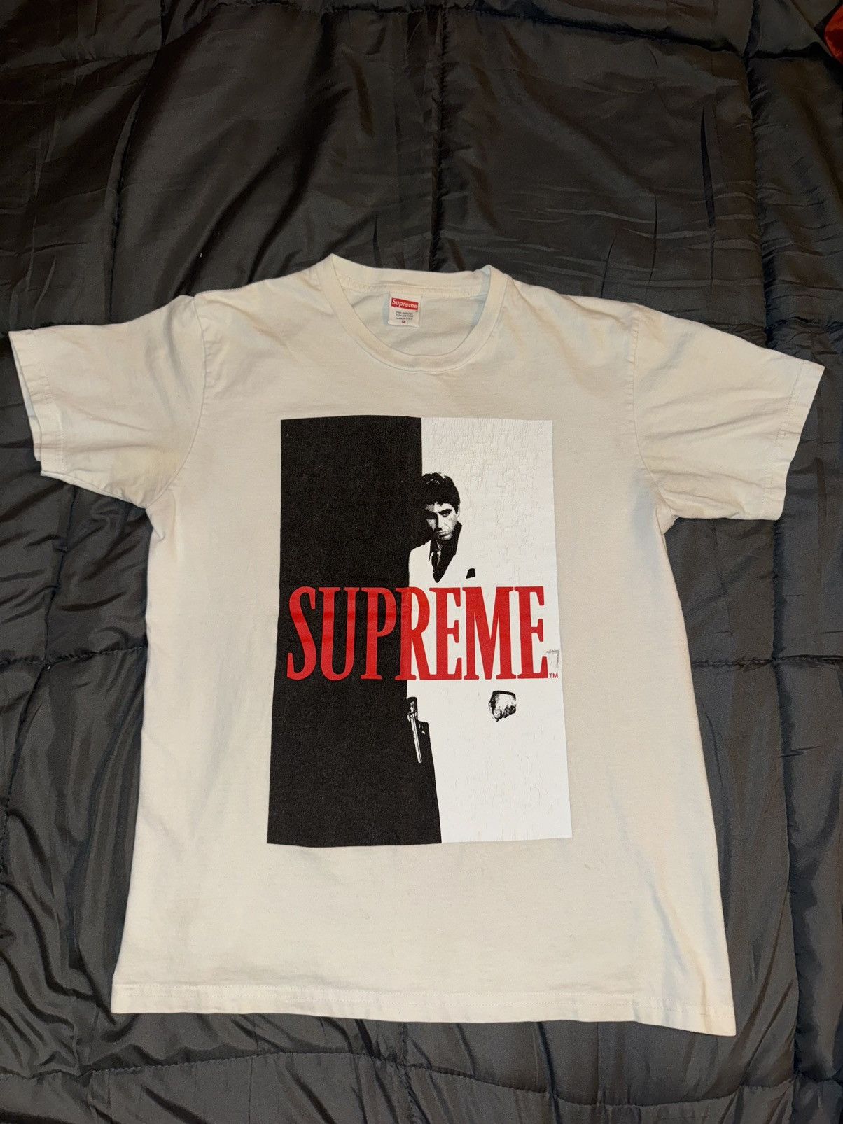 シュプリーム SUPREME 17AW Scarface split Tee Supreme Scarface Split Tee Black Men's - FW17 - US