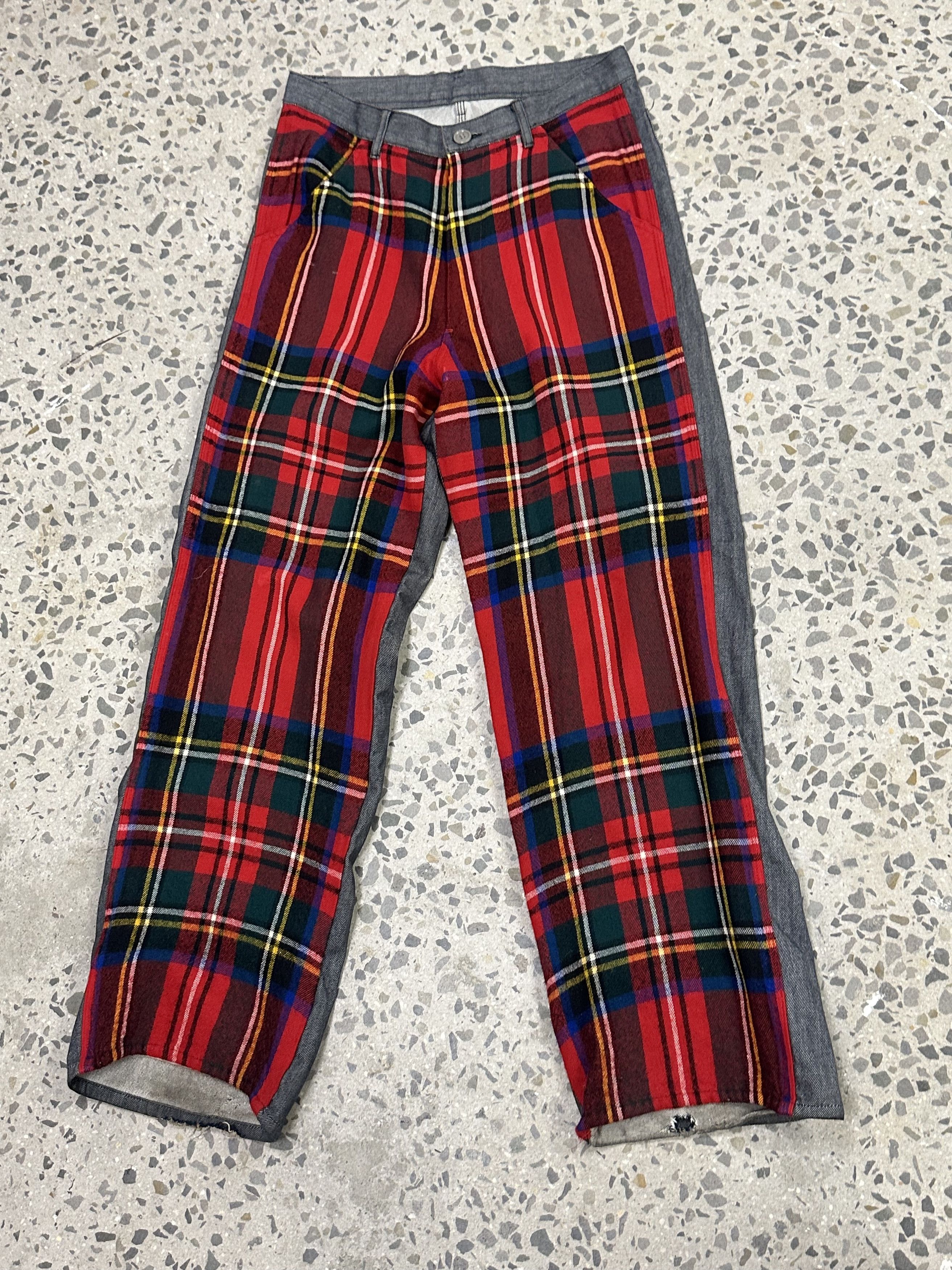 Comme des Garcons Homme Plus Comme des Garcons Homme Tartan Pants, Size M Size US 32 / EU 48 - 1 Thumbnail