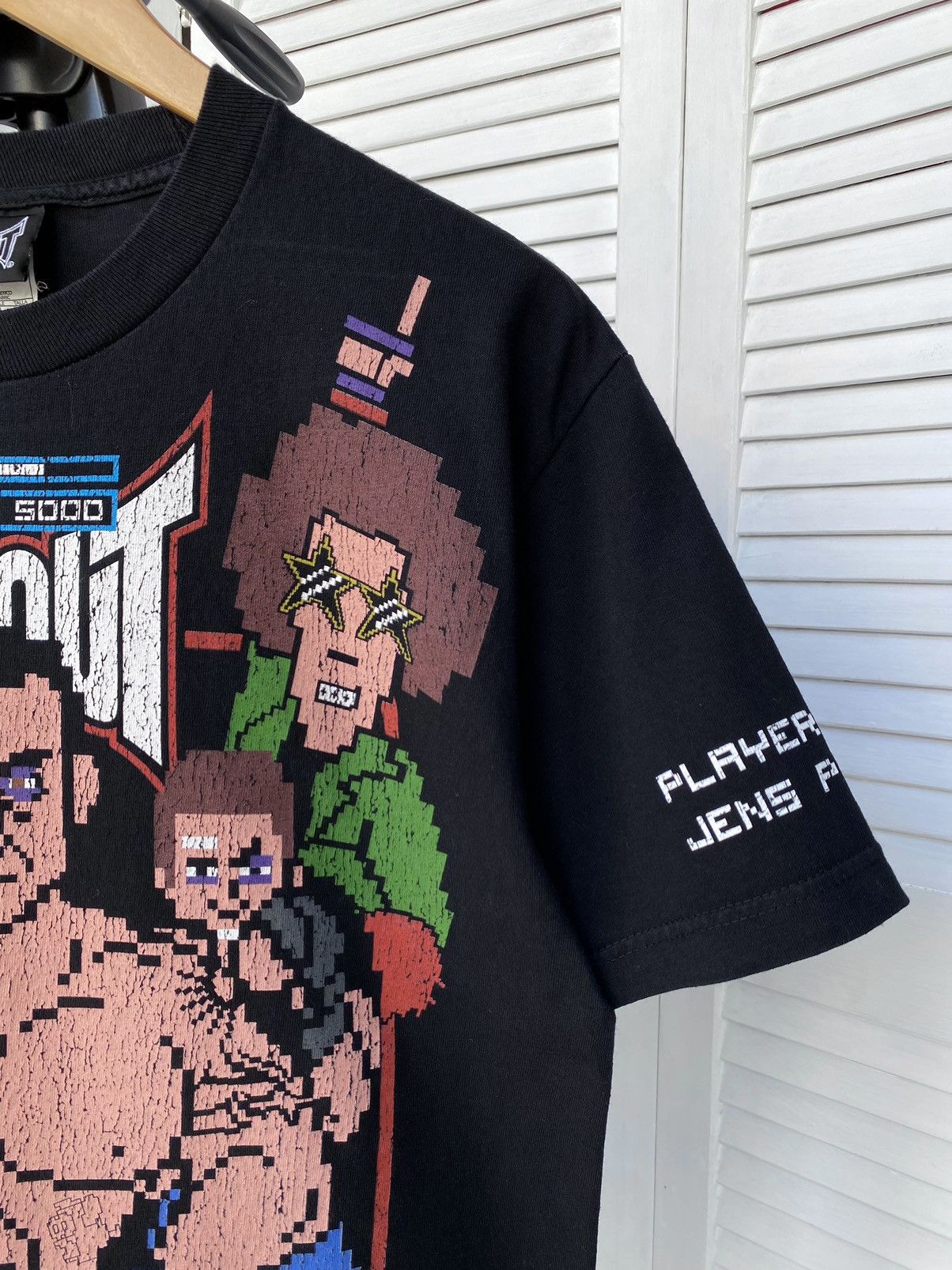 Nintendo × Vintage Vintage Tapout x Jens Pulver Signature Nintendo Tee Shirt Size US M / EU 48-50 / 2 - 8 Thumbnail