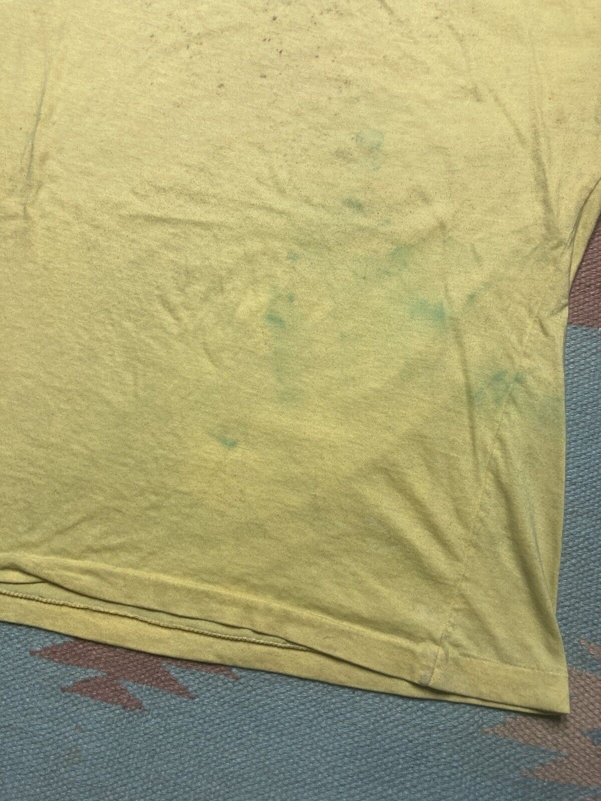 Vintage blank ringer t shirt soft distressed stained grunge boxy XL Size US XL / EU 56 / 4 - 3 Thumbnail