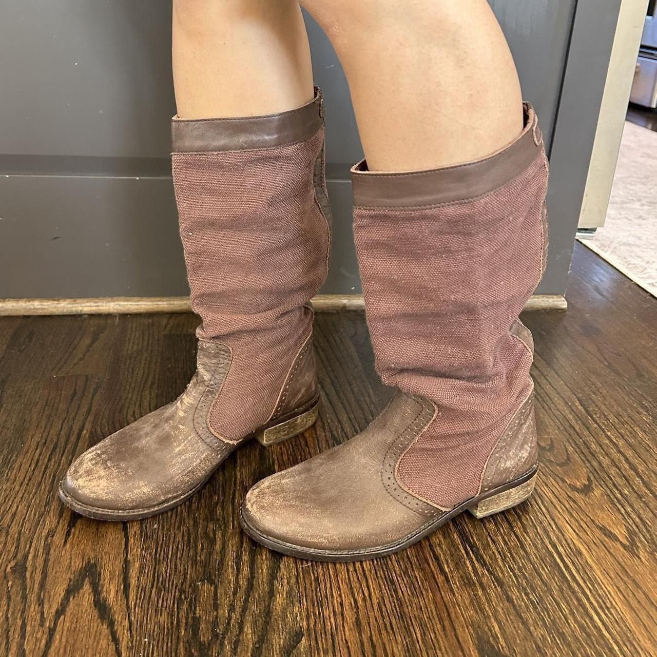 Diesel × Vintage brown diesel boots Size US 7.5 / IT 37.5 - 3 Thumbnail