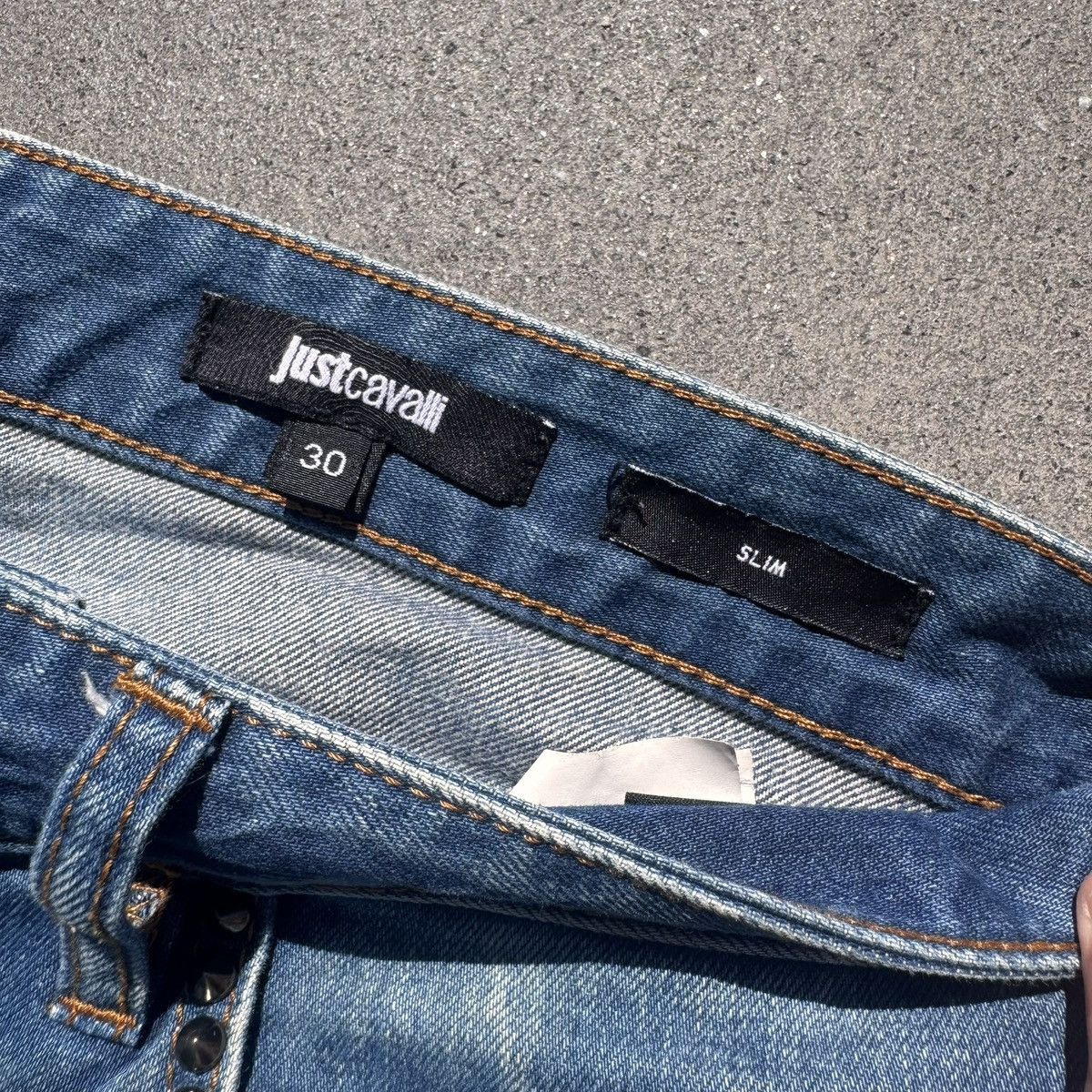 Just Cavalli Roberto Cavalli (Justcavalli) denim Size US 30 / EU 46 - 2 Thumbnail