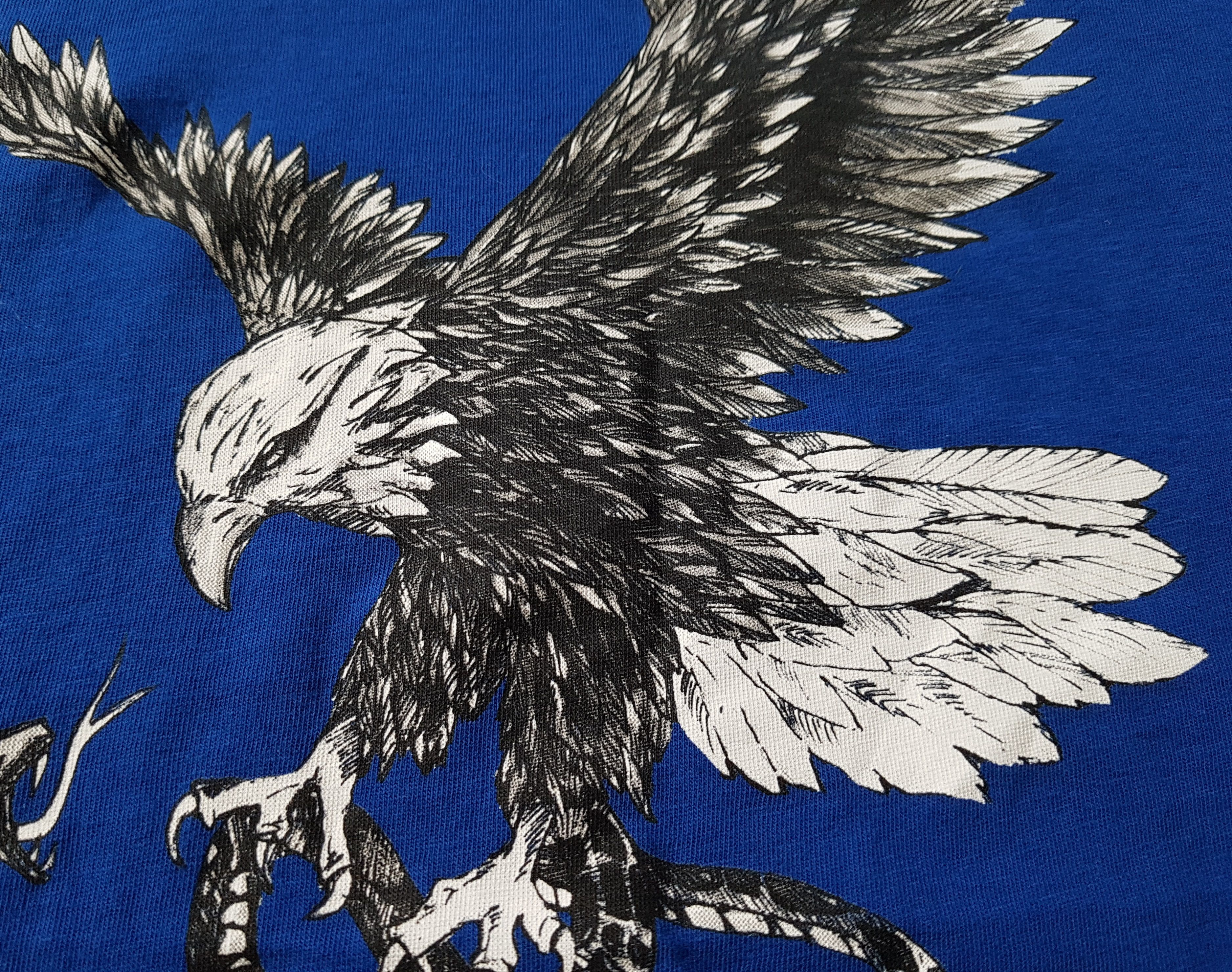 Roberto Cavalli Roberto Cavalli Eagle Logo Short Sleeve Tee T Shirt sz L Size US L / EU 52-54 / 3 - 4 Thumbnail