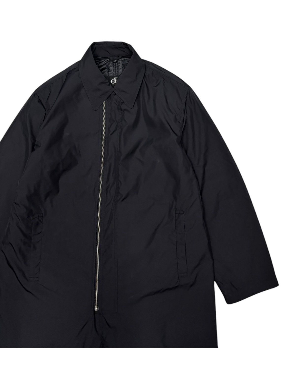 Calvin Klein × Yohji Yamamoto RARE🔥YOHJI YS FOR MEN OVERCOAT INSPIRE DESIGN BY C.KLEIN Size US M / EU 48-50 / 2 - 10 Thumbnail