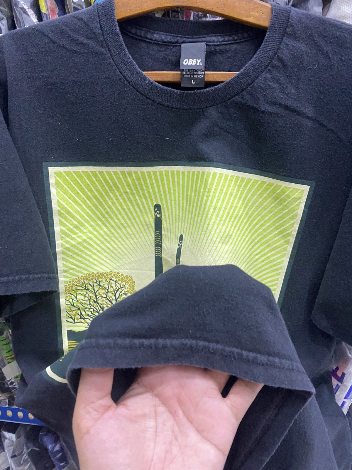 Obey OBEY AWARENESS TSHIRT Size US L / EU 52-54 / 3 - 7 Thumbnail