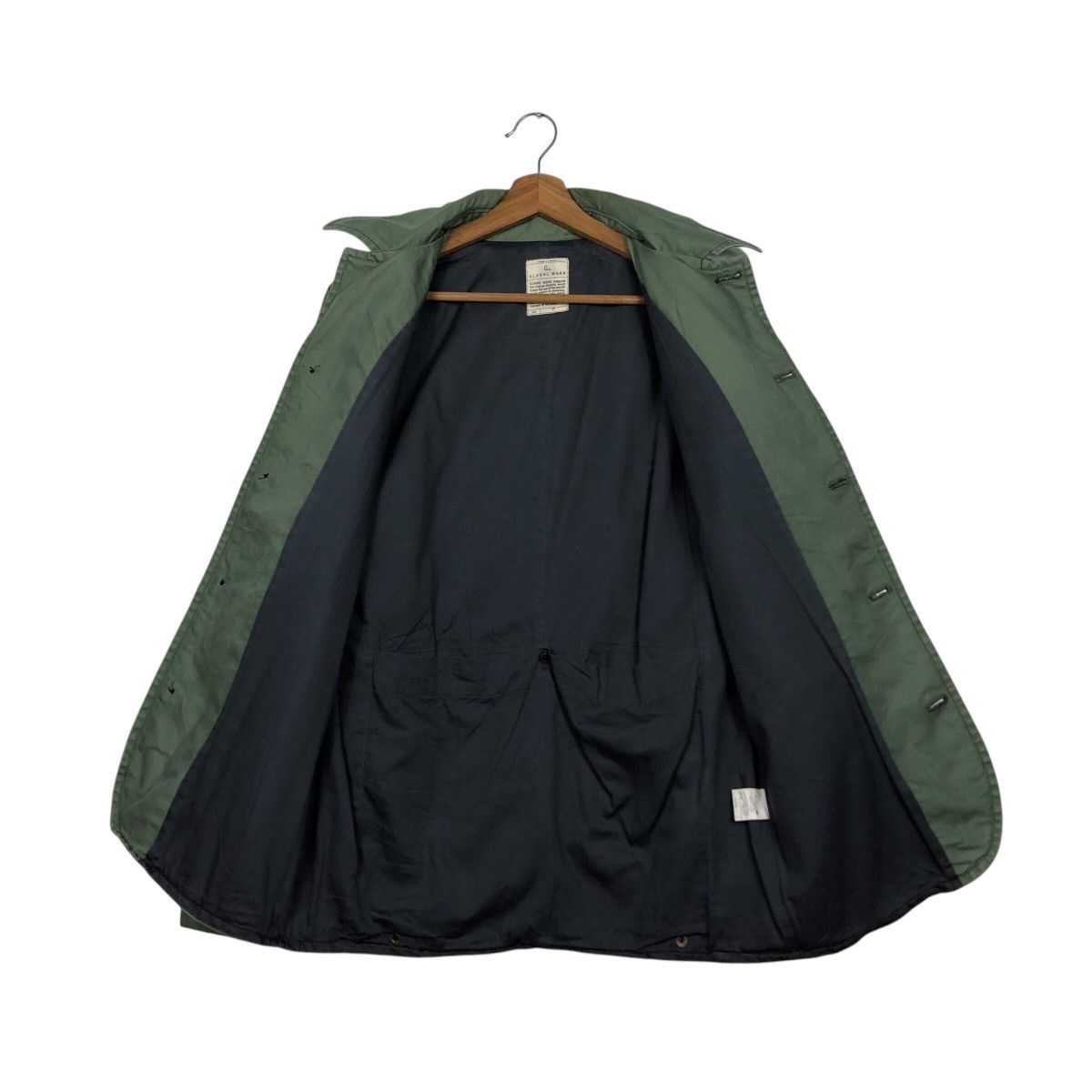 Global Work Vintage Military Chore Work Jacket Global Work Issey Miyake Size US M / EU 48-50 / 2 - 14 Thumbnail