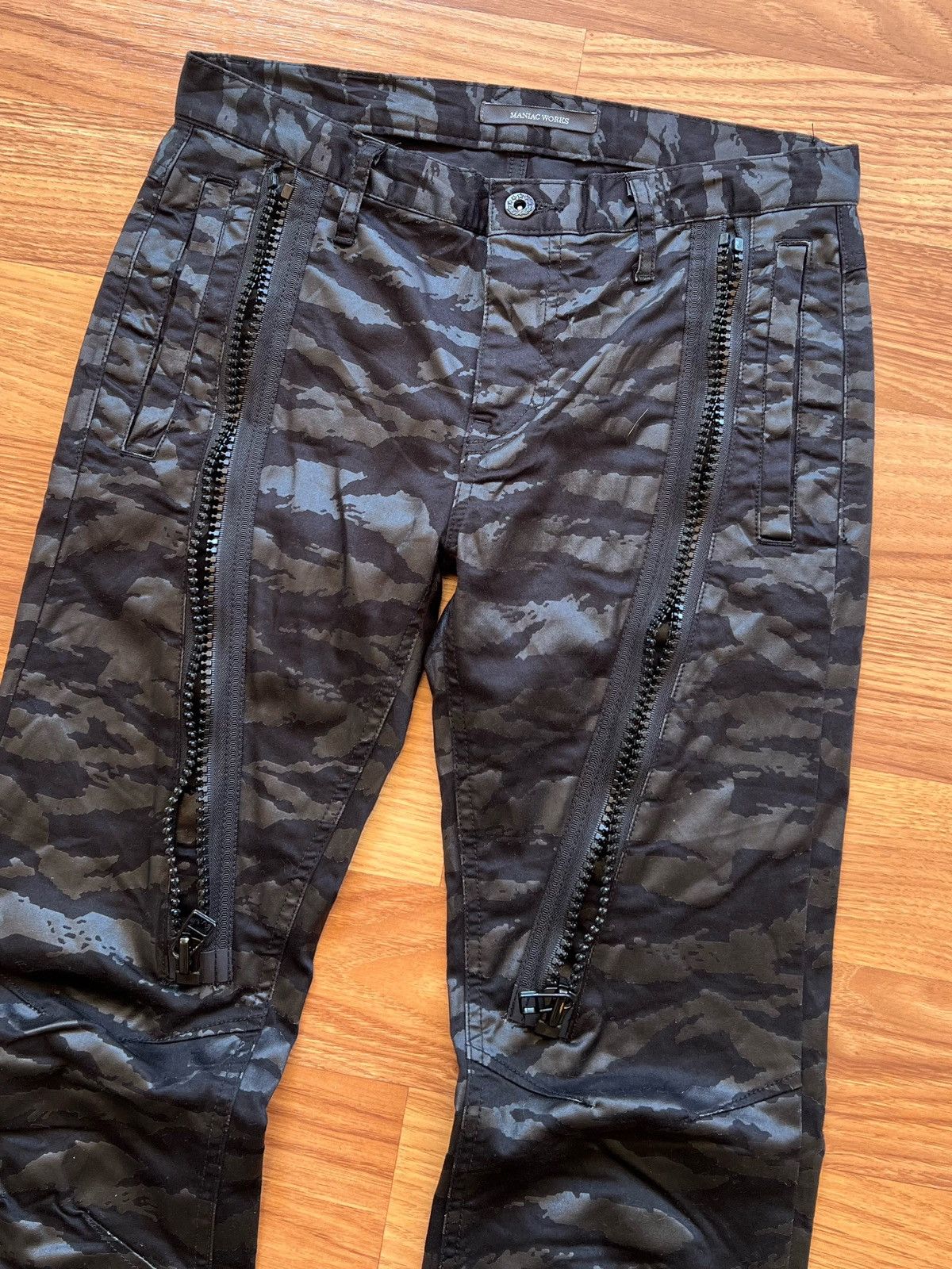 If Six Was Nine if six was nine maniacworks camo y2k pants Size 30" / US 8 / IT 44 - 4 Thumbnail