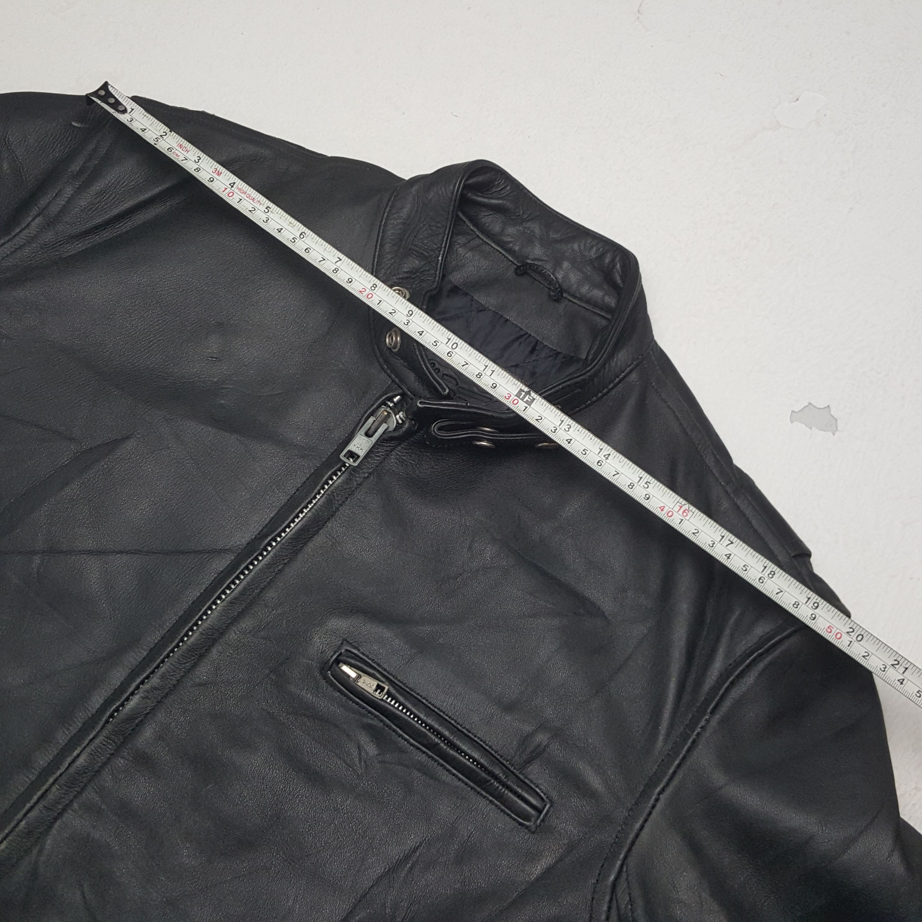 If Six Was Nine Vintage American Hostalgia Custom Skeleton Leather Jacket Size US L / EU 52-54 / 3 - 6 Thumbnail