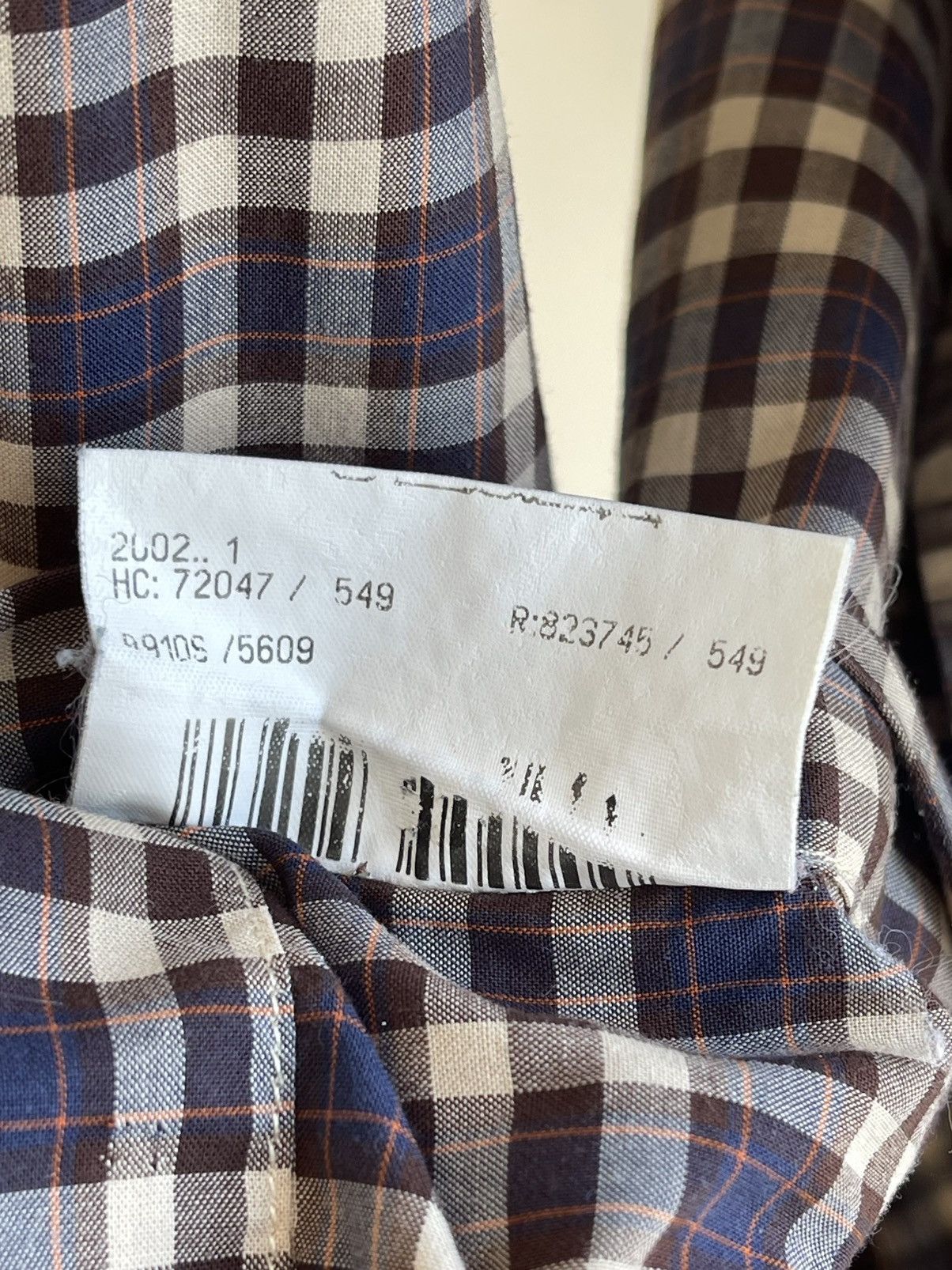 Burberry Thomas Plaid Checked Button Down Long Sleeve Shirt 2000s Size US M / EU 48-50 / 2 - 12 Thumbnail