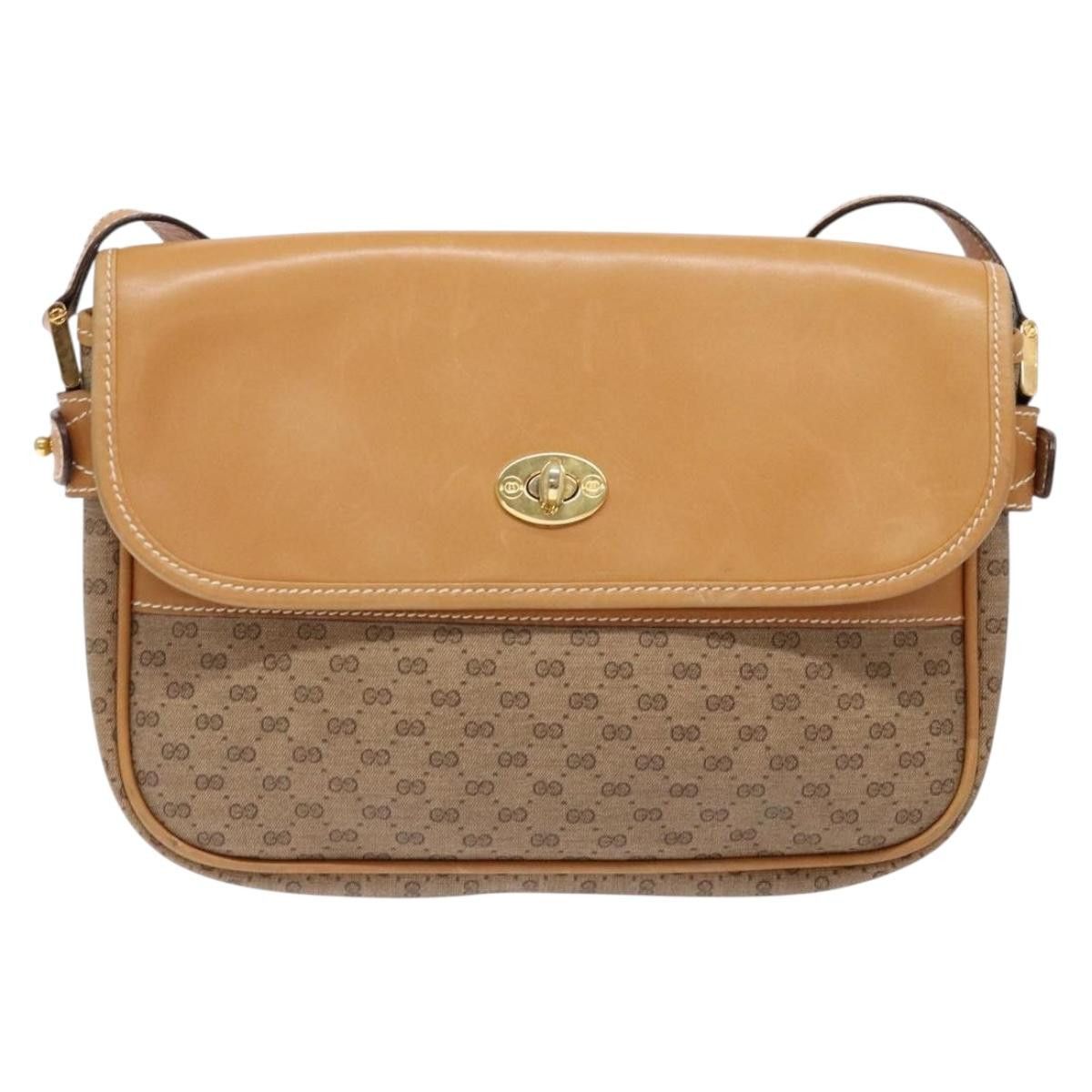 Gucci GUCCI Micro GG Supreme Shoulder Bag Pvc Beige Gold Size ONE SIZE - 2 Thumbnail
