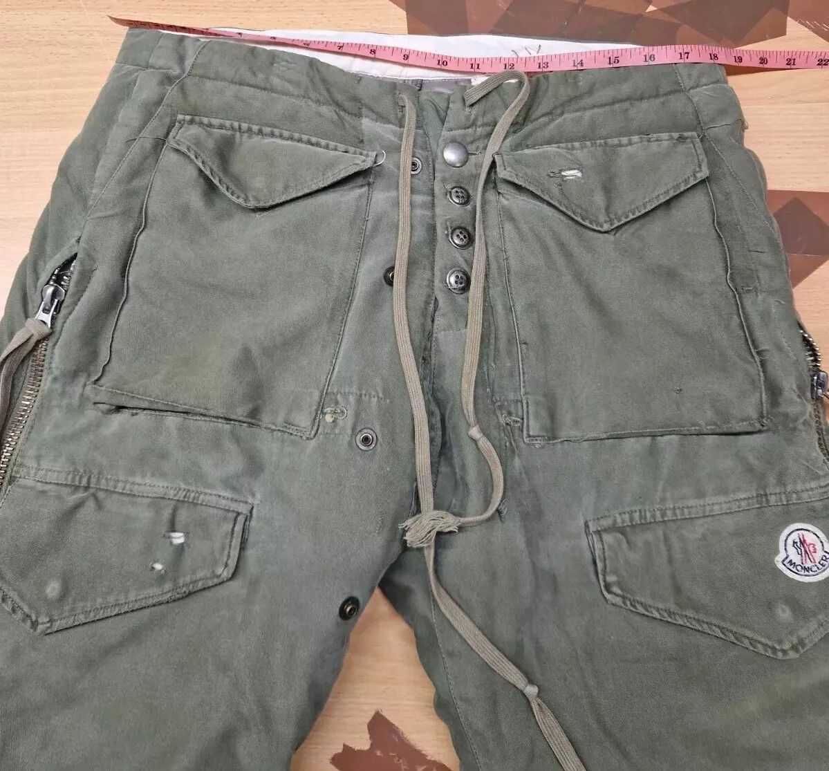 Greg Lauren × Moncler Moncler x Greg Lauren "Collide" collection pants RARE Size US 34 / EU 50 - 9 Thumbnail