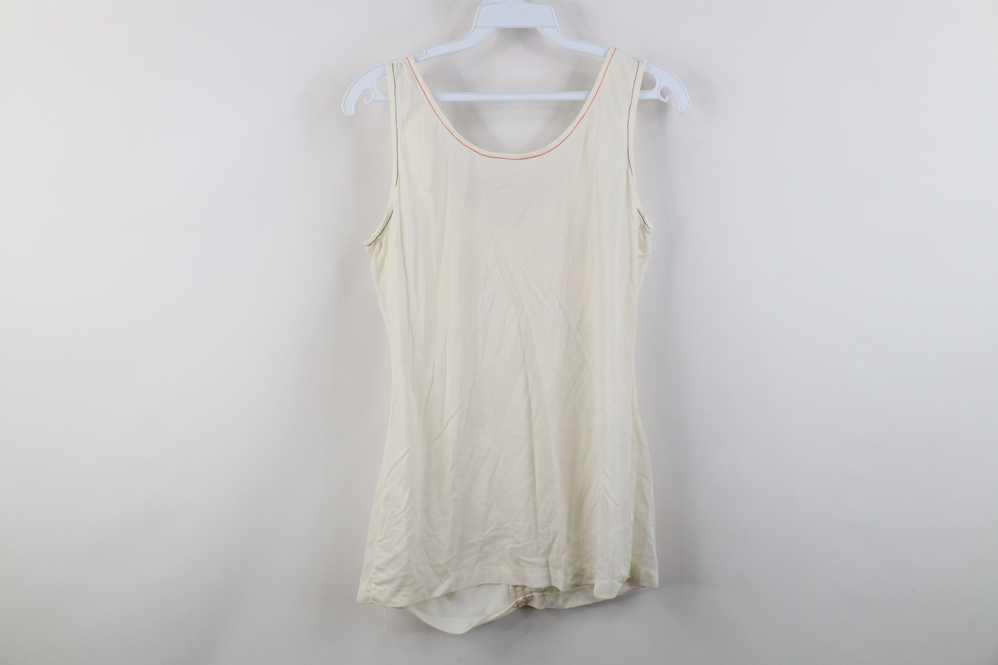 Vintage Vintage 60s 70s Streetwear Double Pocket Tank Top T-Shirt Size M / US 6-8 / IT 42-44 - 9 Thumbnail