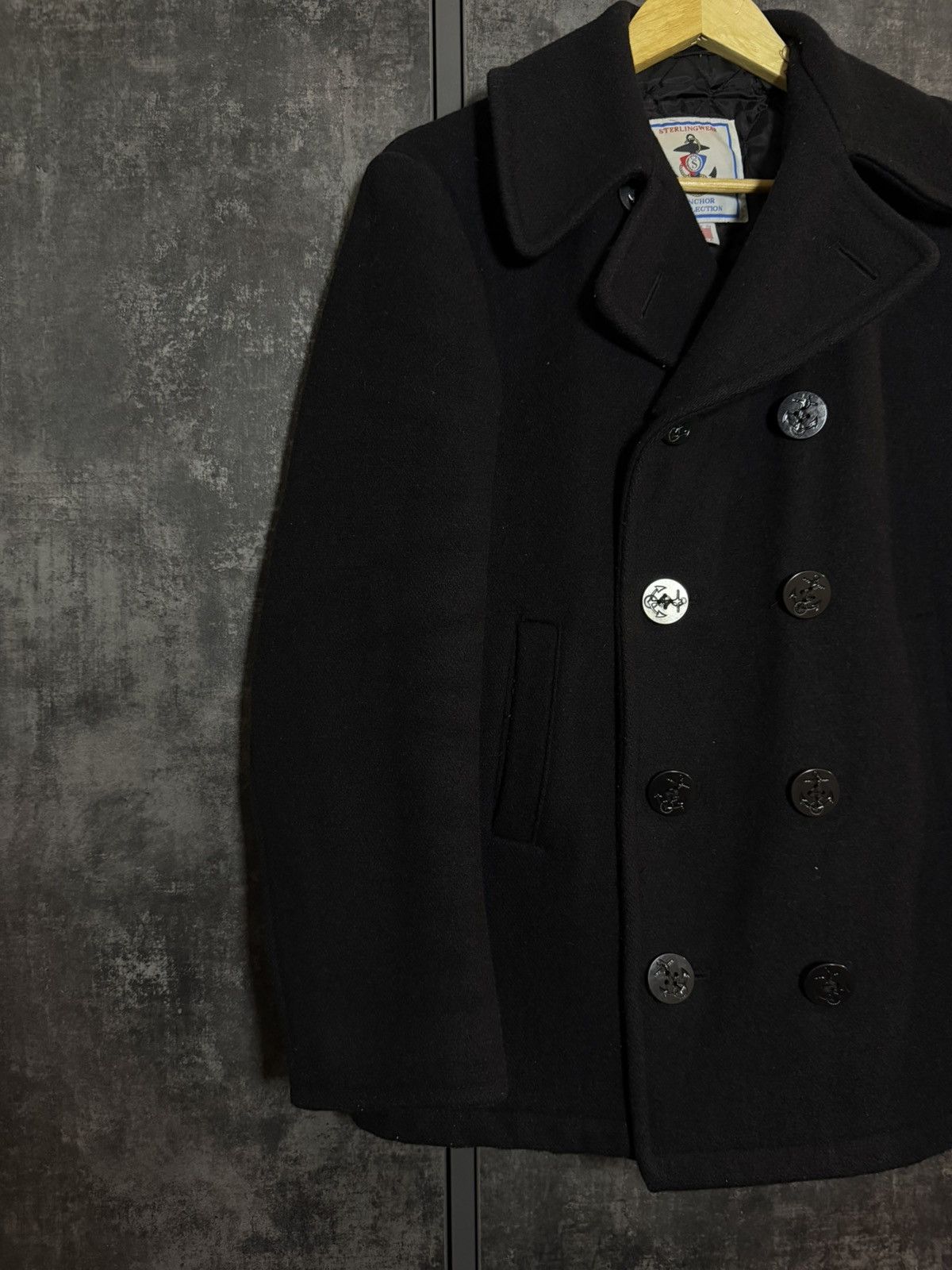 Vintage Vintage Sterlingwear USA Pea Coat Jacket Margiela Prada Acne Size US S / EU 44-46 / 1 - 10 Thumbnail