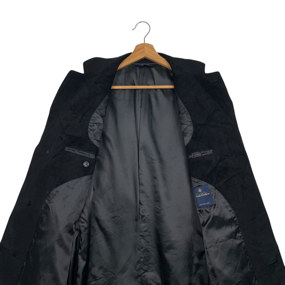 Brooks Brothers Brooks Brothers Wool Black Coat Size US M / EU 48-50 / 2 - 13 Thumbnail