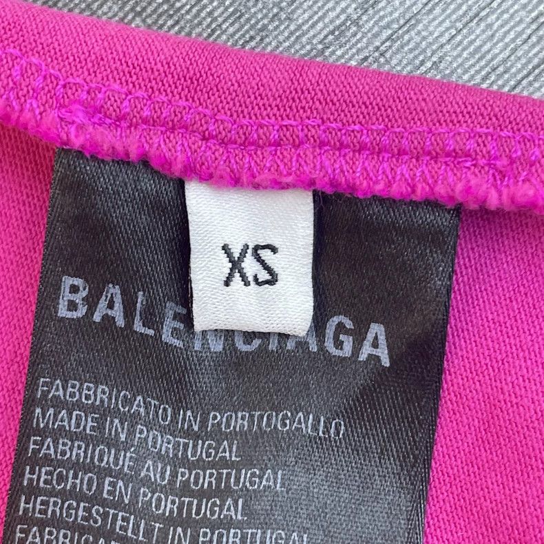 Balenciaga Balenciaga Solid Color Round Neck Short Sleeve Size XS / US 0-2 / IT 36-38 - 8 Thumbnail