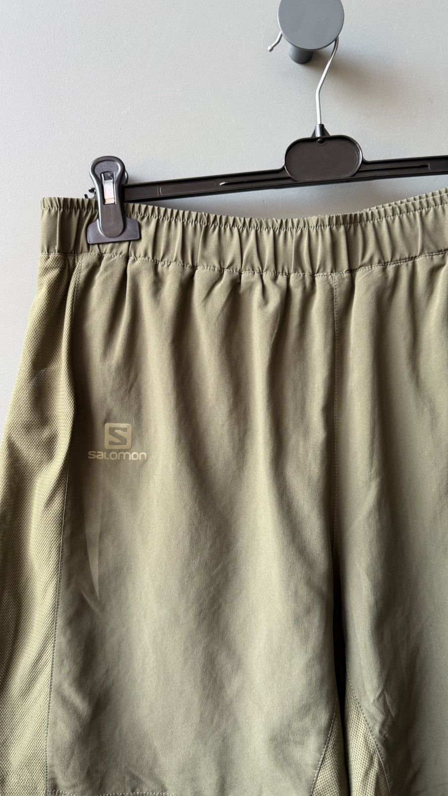 Salomon Salomon Cross Trail Olive Shorts Size L Size US 35 - 2 Thumbnail