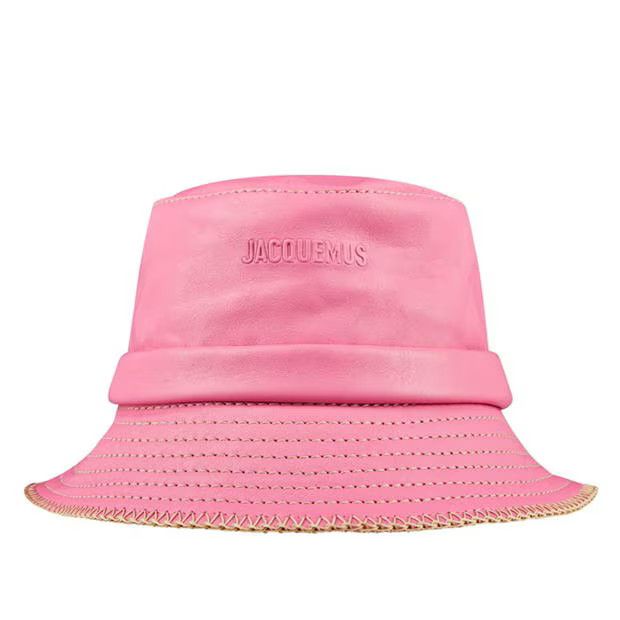 Jacquemus o1g2r1mq1024 Size: 60 / Bucket Hat in Pink Size ONE SIZE - 1 Thumbnail