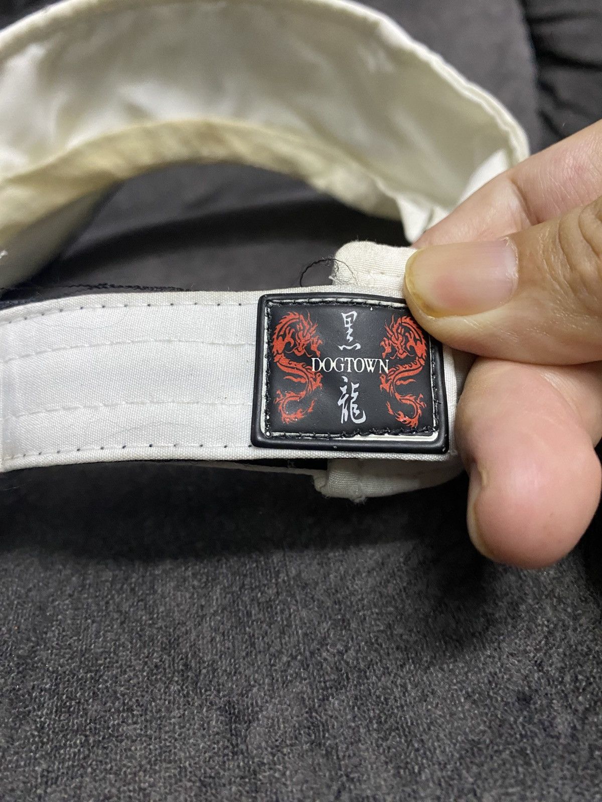 Dogtown × Vintage Vintage DogTown Skull Embroidery Flames Half Cap Size ONE SIZE - 5 Thumbnail