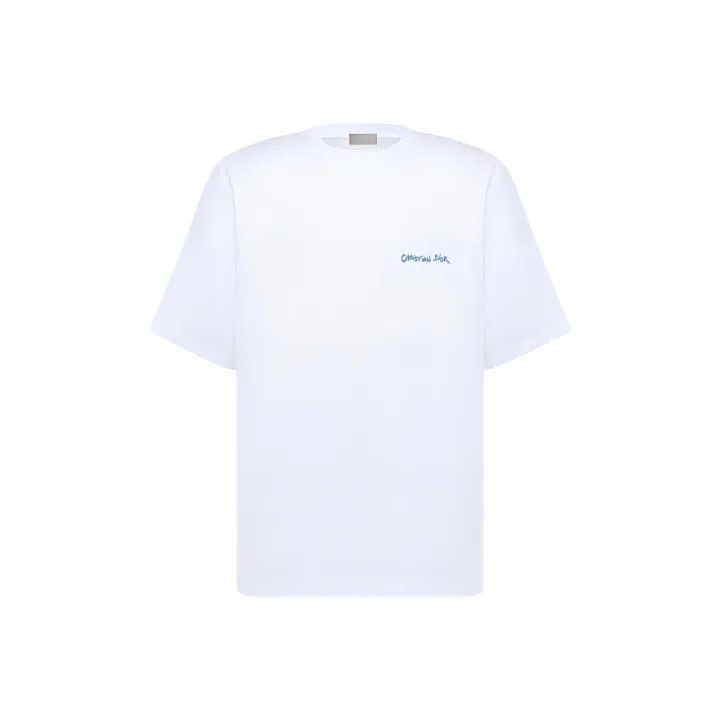 Dior Dior Logo Crew Neck Oversized T-Shirt 0079 Size US S / EU 44-46 / 1 - 1 Thumbnail