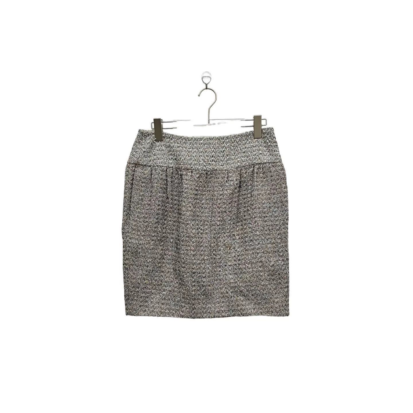 Chanel Chanel Tweed Newspaper Print Skirt Size 40" / US 18 - 1 Thumbnail