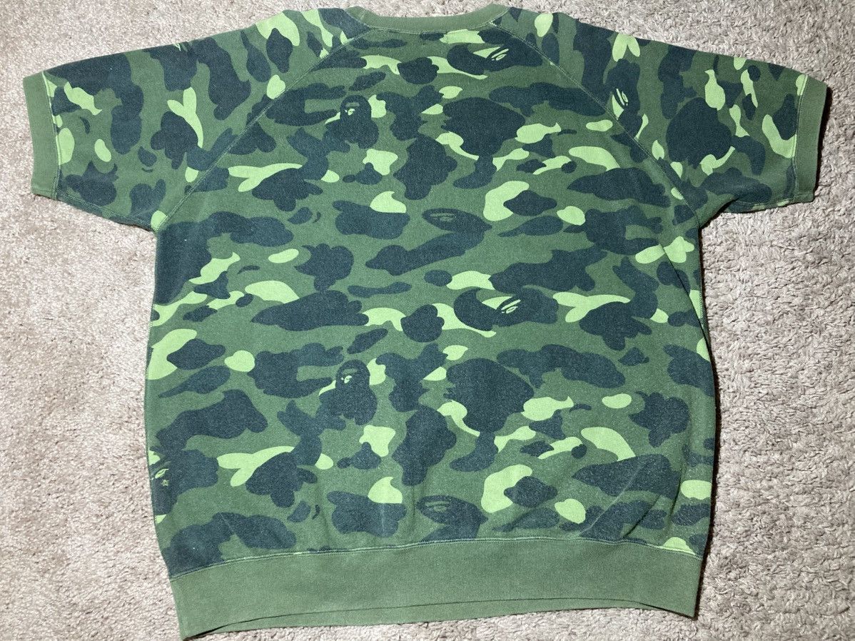 Bape 2008 Bape Swarvoski Crystal Logo Camo Sweater Raglan Size US L / EU 52-54 / 3 - 10 Thumbnail