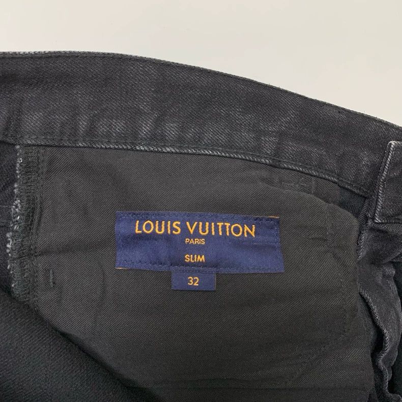 Louis Vuitton Louis Vuitton Black Jeans Size US 32 / EU 48 - 3 Thumbnail