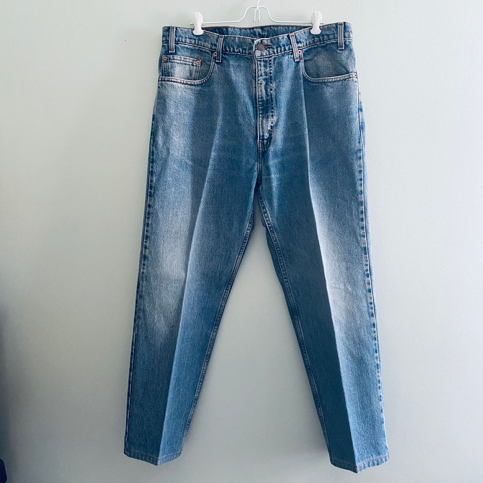 Levi's Levi 505 straight leg jeans Size US 38 / EU 54 - 2 Thumbnail