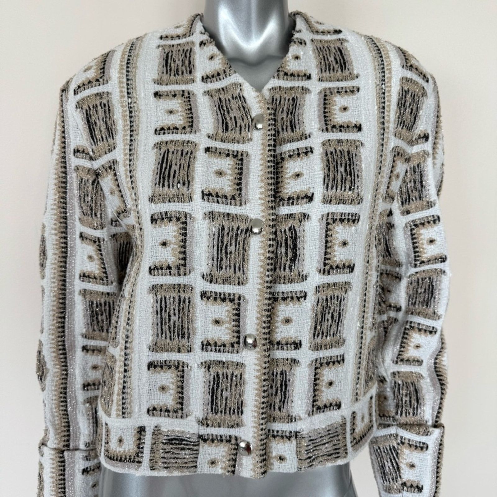 Iro NWT!!! IRO Paris Lullia Embroide jacket 34FR or 4US 1395$ Size S / US 4 / IT 40 - 4 Thumbnail
