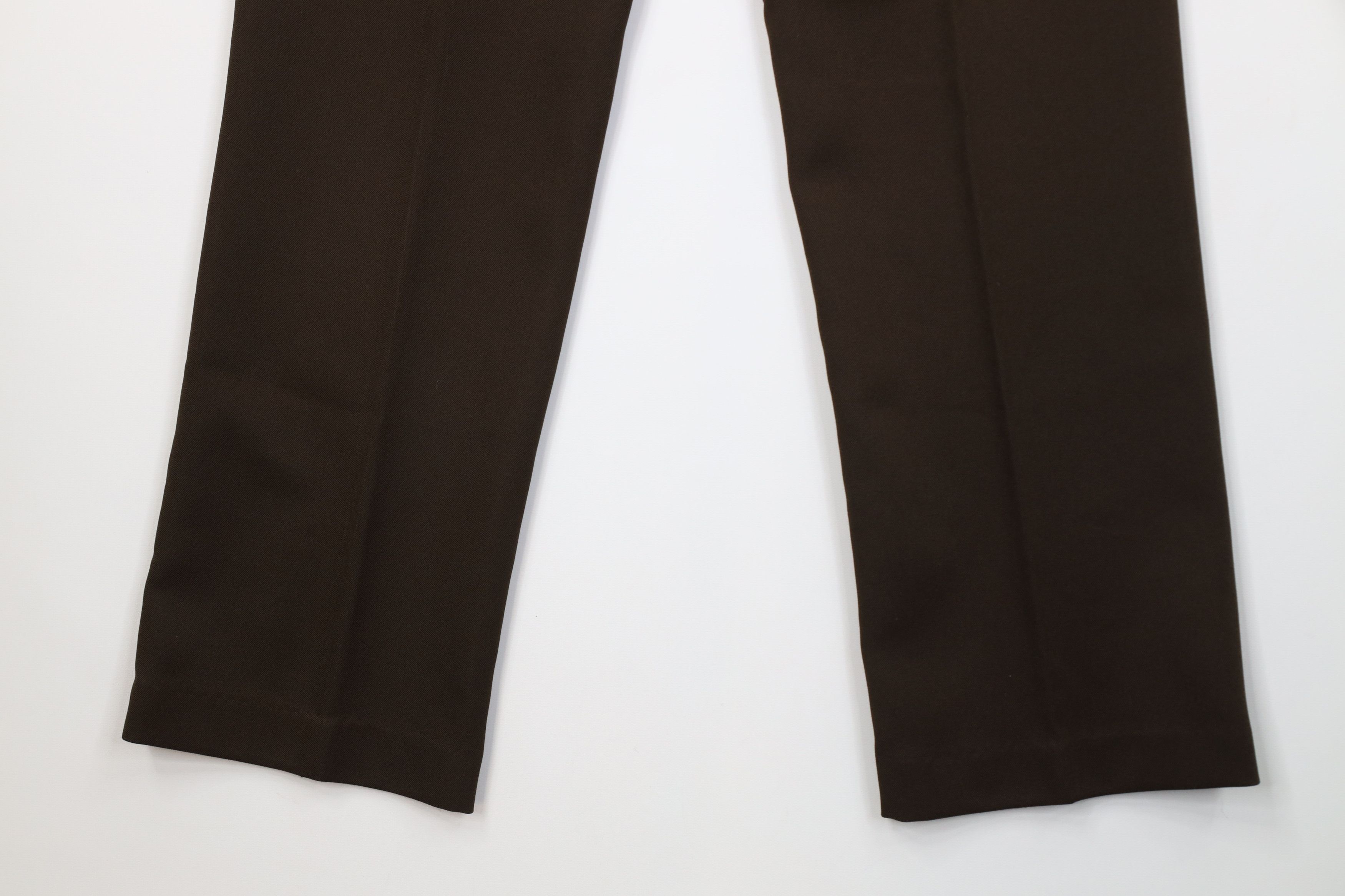 Vintage Vintage 70s Streetwear Knit Flared Chino Pants Brown USA Size US 32 / EU 48 - 14 Thumbnail