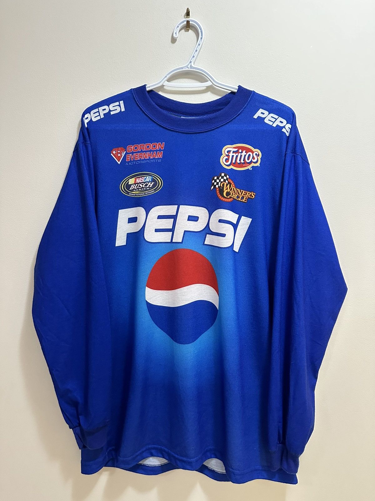 Pepsi × Vintage Vintage Pepsi Fritos Chase Authentics 1999 Nascar Shirt Size US L / EU 52-54 / 3 - 3 Thumbnail
