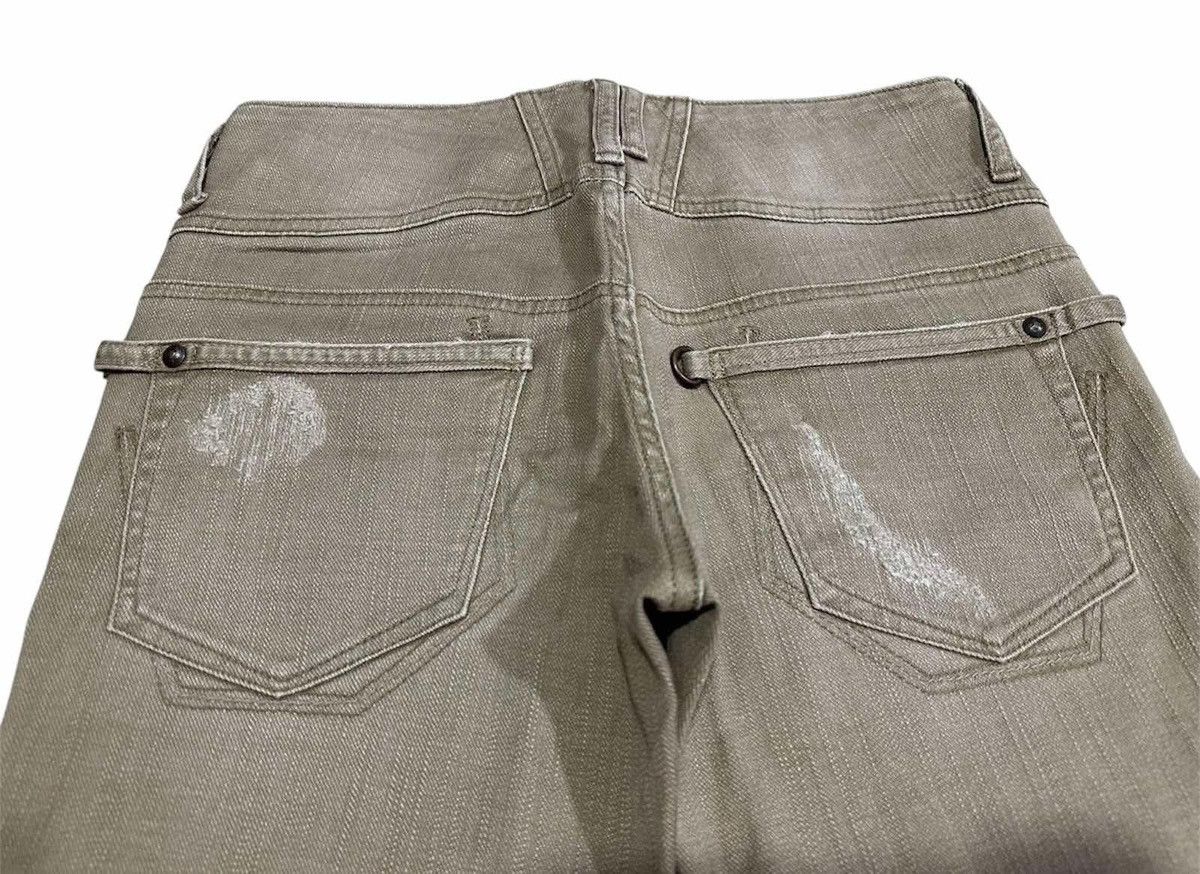 Marithe + Francois Girbaud 🔥Sick Y2K Marithe Francois Girbaud Flared Denim Loop Rivet Size US 29 - 11 Thumbnail