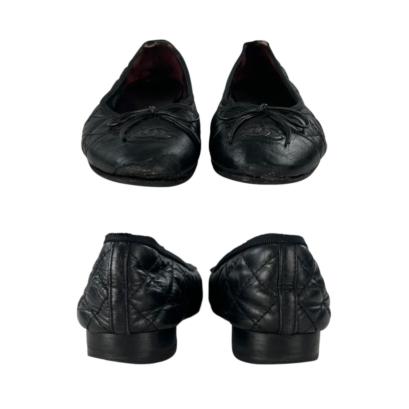 Chanel Chanel Matelassé Ballet Flats Size US 7.5 / IT 37.5 - 4 Thumbnail
