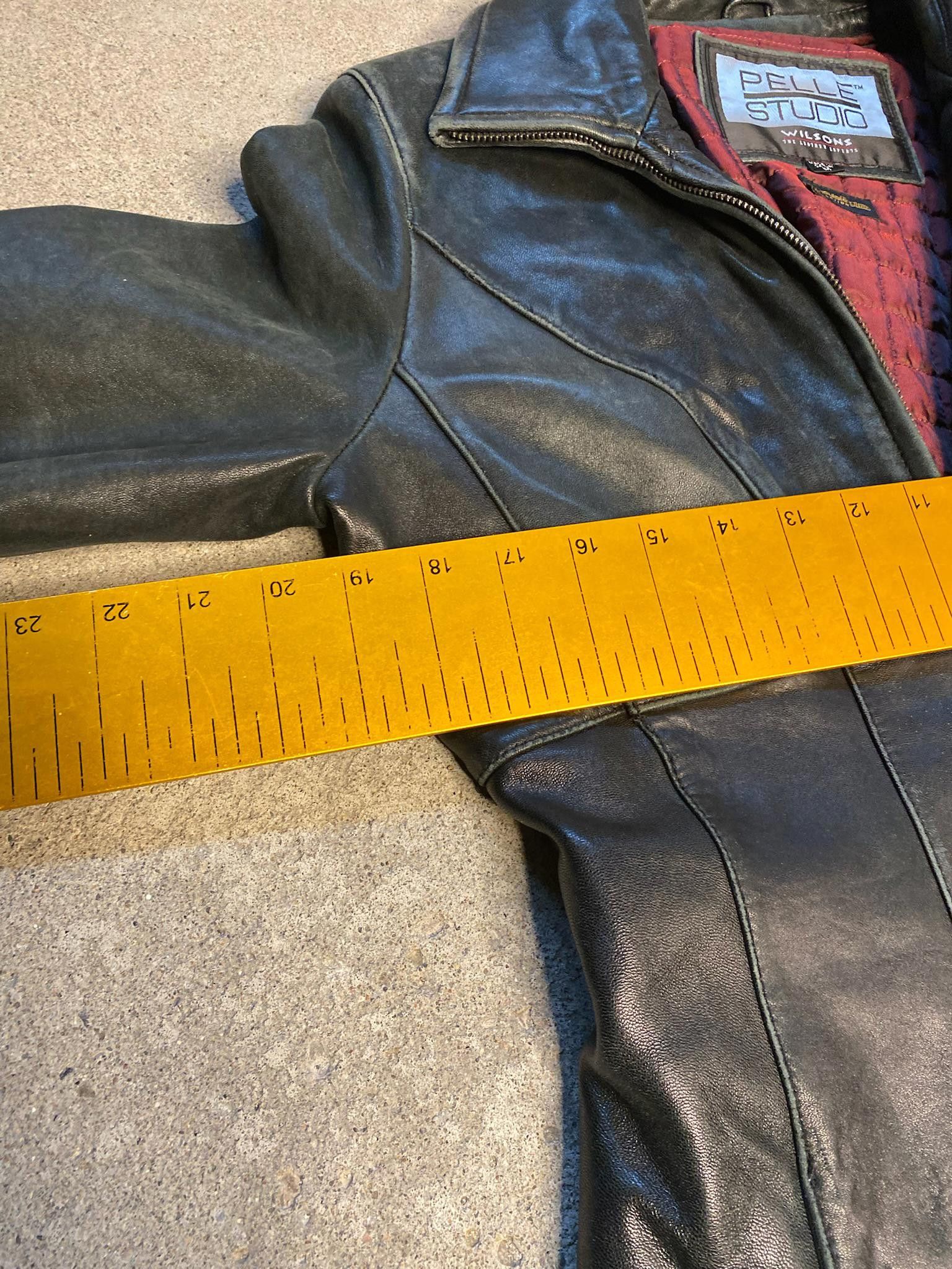 Wilson Pelle Studio Wilson's Leather Jacket Size Medium w lining Size M / US 6-8 / IT 42-44 - 7 Thumbnail