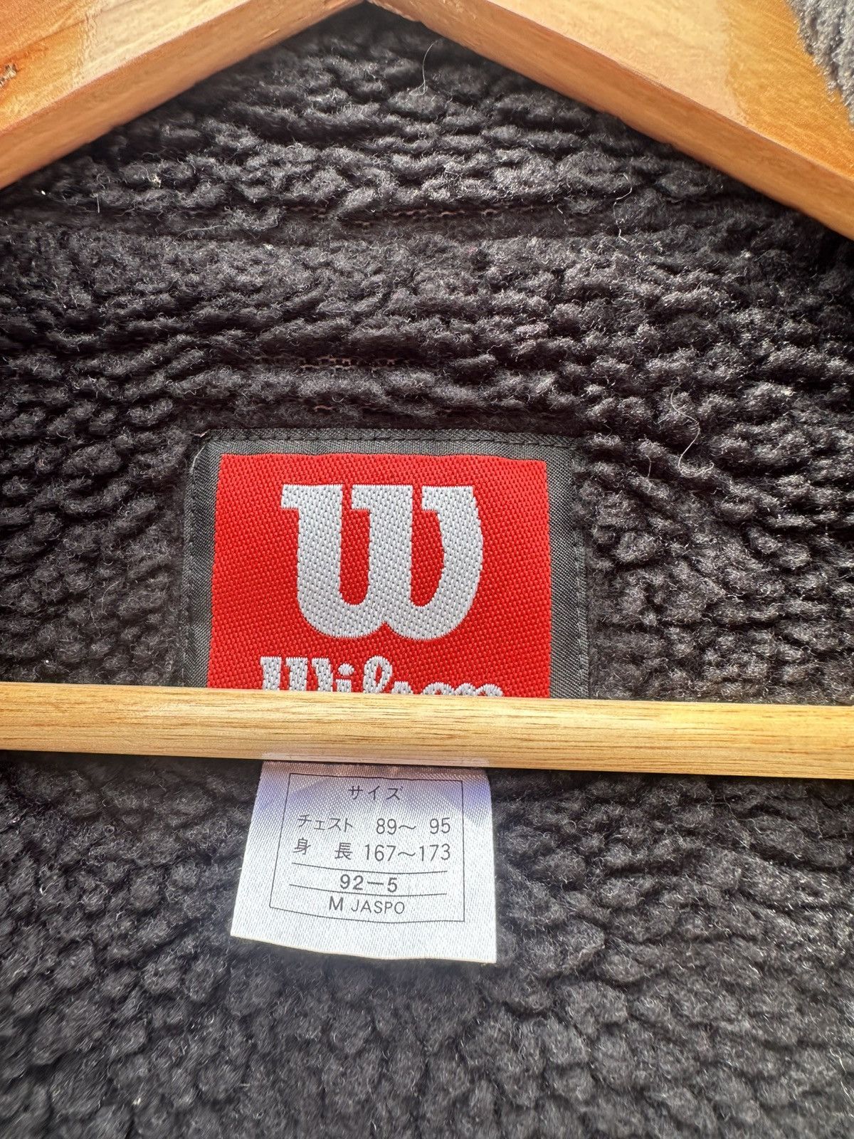 Wilson 👹Vintage Wilson Fleece Lined Long Jacket Size US XL / EU 56 / 4 - 8 Thumbnail