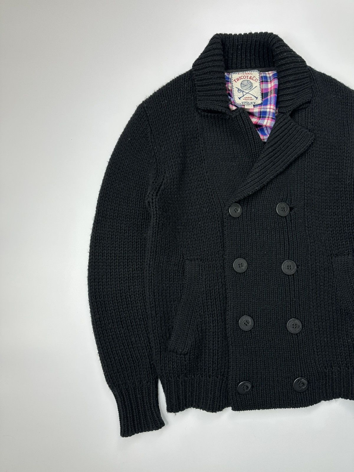 Diesel Diesel Tricot&Co Heavyweight Button Sweater Quality Knit Size US M / EU 48-50 / 2 - 3 Thumbnail