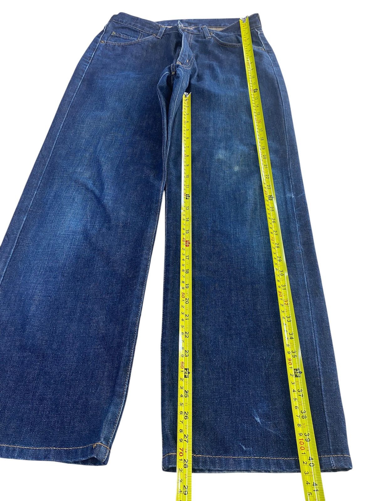 Edwin Vintage Edwin Dark Blue Wash Style Loose Jeans Size US 32 / EU 48 - 7 Thumbnail