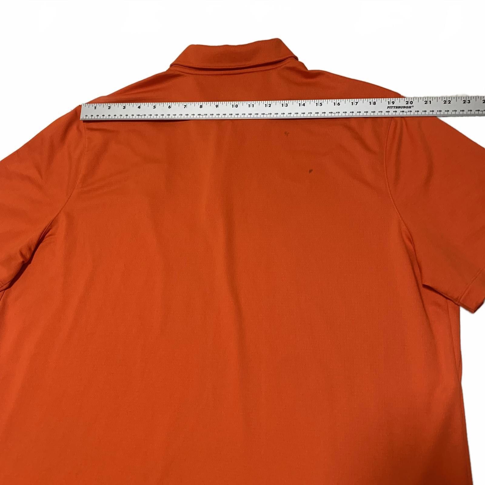 Nike Nike Men's L Bowling Green State Polo Shirt Orange Size US XXL / EU 58 / 5 - 8 Thumbnail